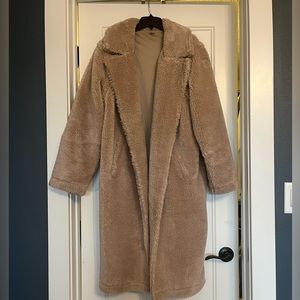 ALO Sherpa trench dusty pink XS